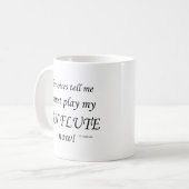 Pan Flute Voices zegt dat je moet spelen Koffiemok (Voorkant links)