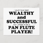 Pan Flute Wealthy & Succesvol Briefkaart (Voorkant)