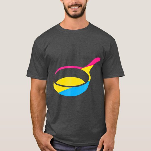 Pan Funny Pansexual T-shirt (Voorkant)