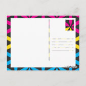 pan heilige geometrie briefkaart (Achterkant)