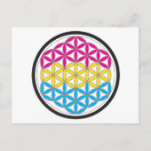 pan heilige geometrie briefkaart (Voorkant)