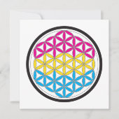 pan heilige geometrie kaart (Voorkant)