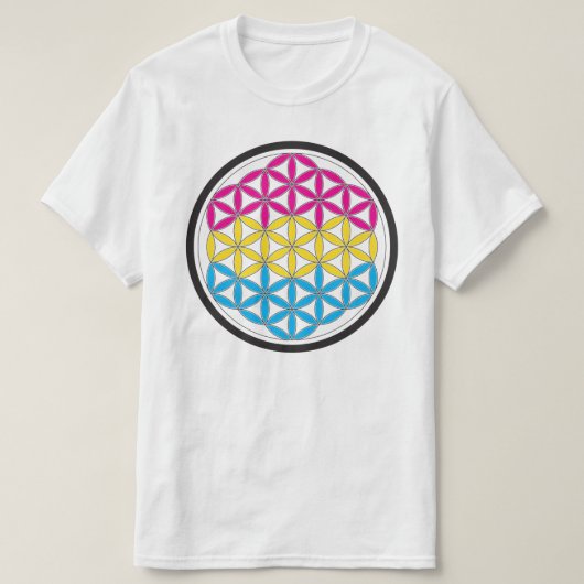 pan heilige geometrie t-shirt (Design voorkant)