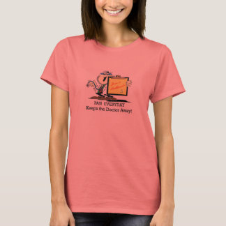Pan houdt de arts weg t-shirt