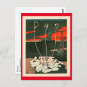 Pan magazine door Joseph Sattler Style Briefkaart (Voorkant / Achterkant)