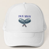 Pan Man Kind Ontworpen Trucker Hat Trucker Pet (Voorkant)