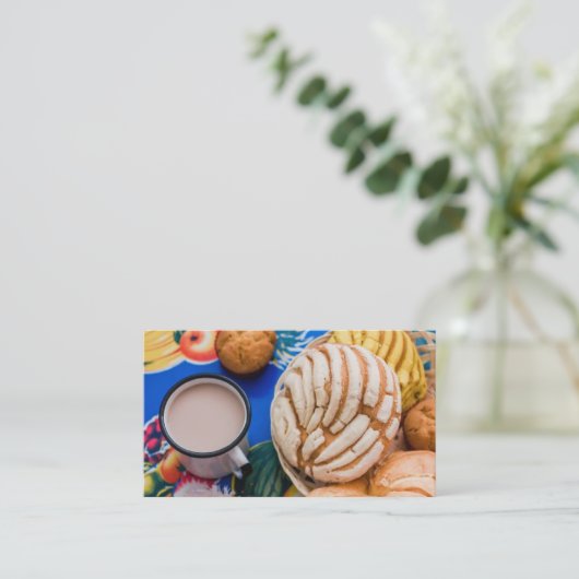 Pan mexicano visitekaartje (Staand voorkant)