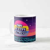 Pan: Mijn Type Is Ja Pride Pixel Mok (Voorkant links)