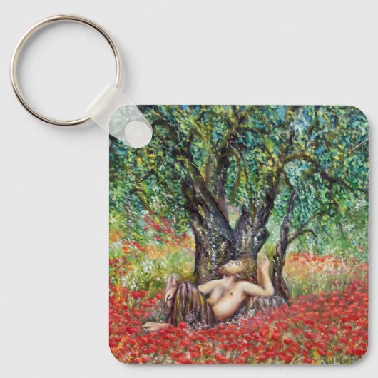 PAN-, OLIJFOLIE- EN POPPERVELS SLEUTELHANGER (Voorkant)