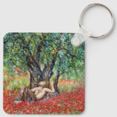 PAN-, OLIJFOLIE- EN POPPERVELS SLEUTELHANGER (Achterkant)