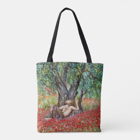 PAN-, OLIJFOLIE- EN POPPERVELS TOTE BAG (Achterkant)
