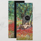 PAN-, OLIJFOLIE- EN POPPIEGELS, zwart Kaart (Voorkant / Achterkant)