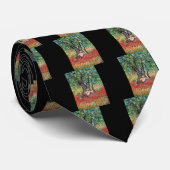 PAN ONDER EEN OLIJFBOOM VAN PUPPIES STROPDAS (Opgerold)