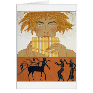 Pan Piper, afbeelding van 'Les Mythes' door Paul