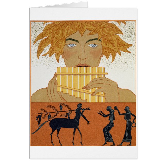 Pan Piper, afbeelding van 'Les Mythes' door Paul (Voorkant)