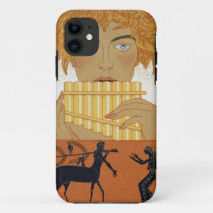 Pan Piper, afbeelding van 'Les Mythes' door Paul iPhone 11 Hoesje