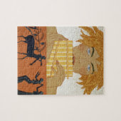 Pan Piper, afbeelding van 'Les Mythes' door Paul Legpuzzel (Horizontaal)