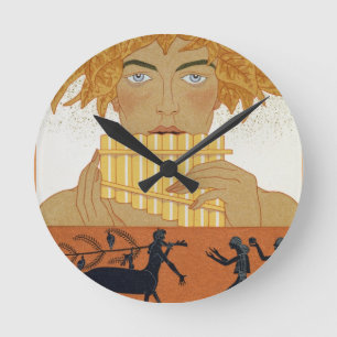 Pan Piper, afbeelding van 'Les Mythes' door Paul Ronde Klok