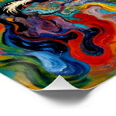 Pan plays his Pipes Perfect Poster (Hoek)