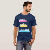 Pan Poly Proud Pansexual T-shirt (Voorkant volledig)