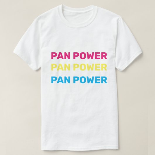 Pan Power T-shirt (Design voorkant)