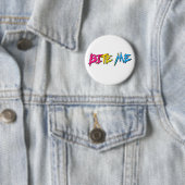 Pan Pride Bite Me Ronde Button 5,7 Cm (In situ)