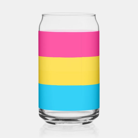 Pan Pride Can Glass Blikvorm Glas (Voorkant)