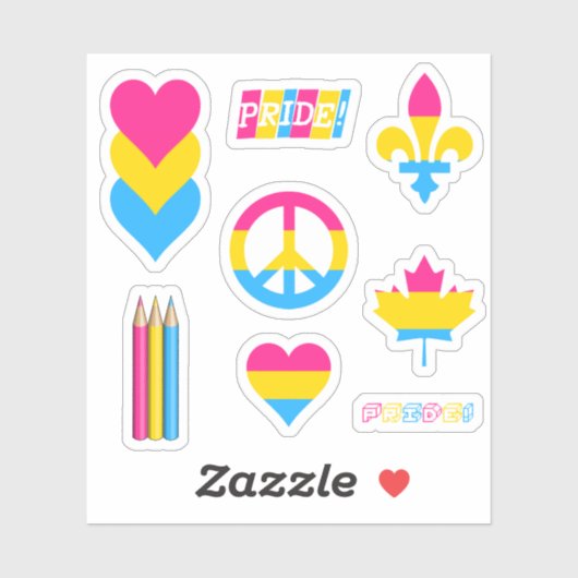 Pan Pride Design II Sticker (Vel)