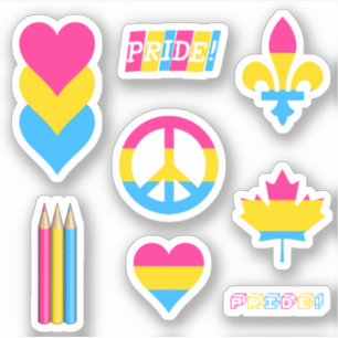 Pan Pride Design II Sticker
