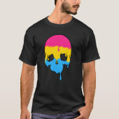 Pan Pride Dripping Skull T-shirt (Voorkant)