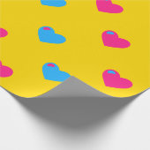 Pan Pride Grote Harten Inpakpapier (Hoek)