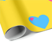 Pan Pride Grote Harten Inpakpapier (Rol Hoek)