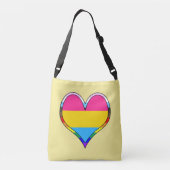 Pan Pride Heart Crossbody Tas (Achterkant)