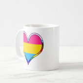 Pan Pride Heart Koffiemok (Voorkant links)