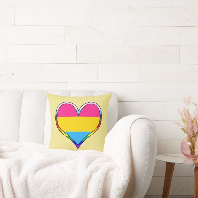 Pan Pride Heart Sierkussen (Bank)