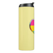 Pan Pride Heart Thermal Tumbler Thermosbeker (Gedraaid links)