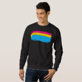 Pan Pride Month Lgbt Pansexuality Flag Queer Panse Trui (Voorkant volledig)