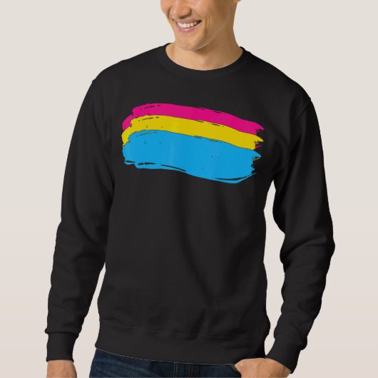 Pan Pride Month Lgbt Pansexuality Flag Queer Panse Trui (Voorkant)