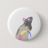 Pan Pride Rat Ronde Button 5,7 Cm (Voorkant)