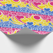 Pan Pride Squiggles Cadeaupapier (Hoek)