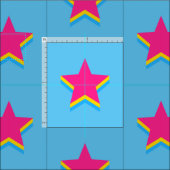Pan pride stars stof (Delen)