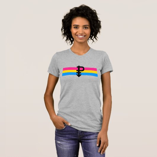 Pan Pride T-shirt (Voorkant volledig)