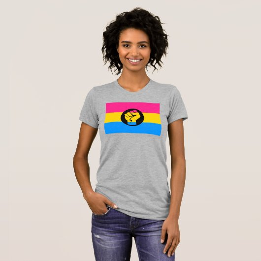 Pan Pride T-shirt (Voorkant volledig)