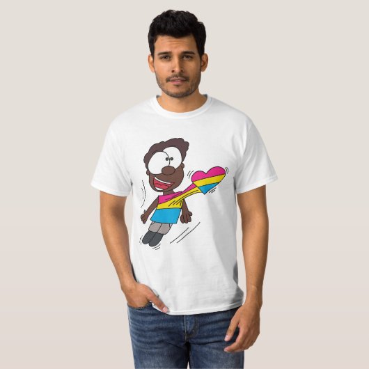 Pan-Pride T-shirt (Voorkant volledig)