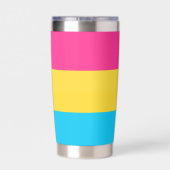 Pan Pride Thermal Tumbler Geïsoleerde Drinkbeker (Achterkant)