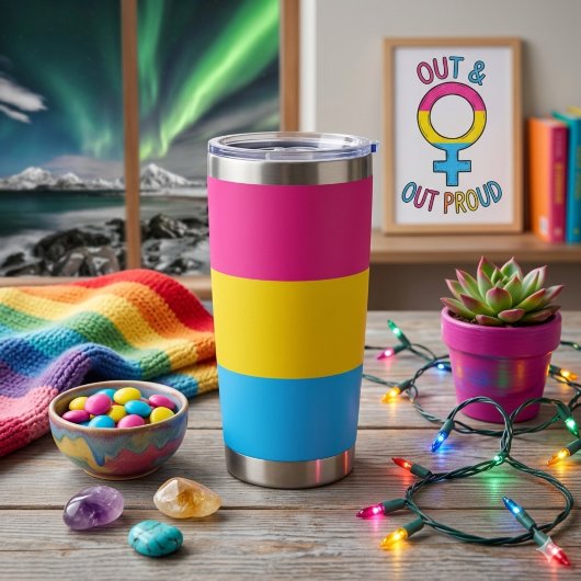 Pan Pride Thermische Bekerkop Geïsoleerde Drinkbeker
