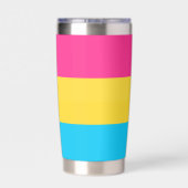 Pan Pride Thermische Bekerkop Geïsoleerde Drinkbeker (Achterkant)