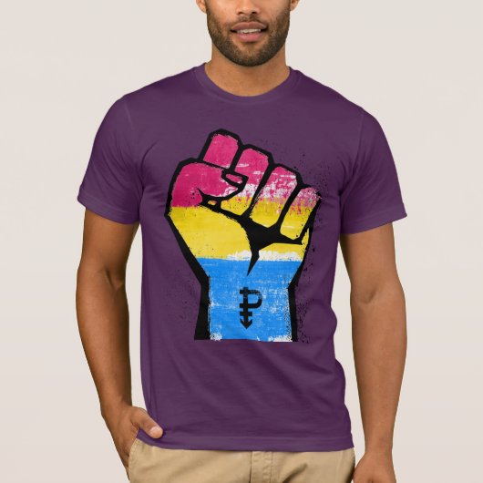 Pan Pride Verzet T-shirt (Voorkant)