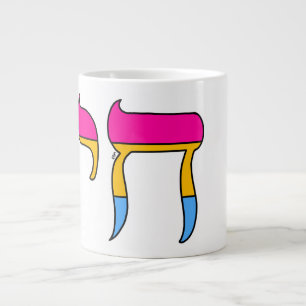 Pan Pride-vlag Chai Grote Koffiekop