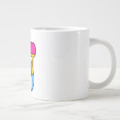 Pan Pride-vlag Chai Grote Koffiekop (Rechts)